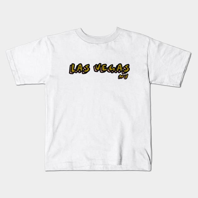 Las Vegas Kids T-Shirt by eddien